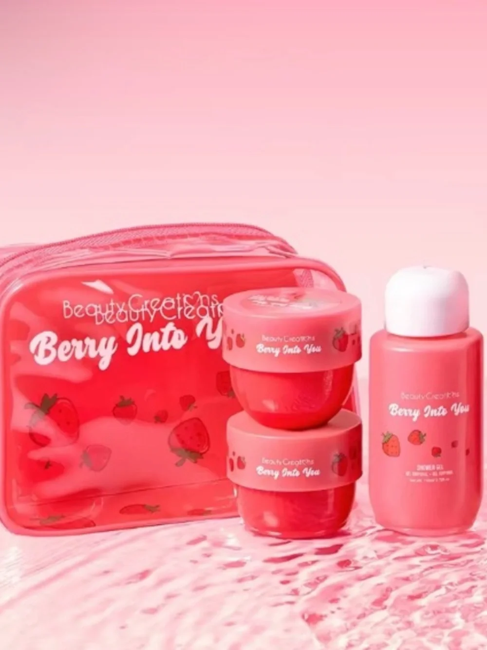 Beauty Creations Sweet Dose Mini Body Care Kit - Berry Into You